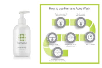 Humane Benzoyl Peroxide 10% Acne Treatment Body & Face Wash