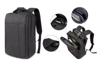 10. REYLEO Backpack Slim Laptop Backpack