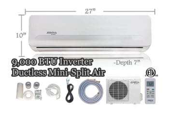 Pioneer Air Conditioner Inverter+ Ductless Wall Mount