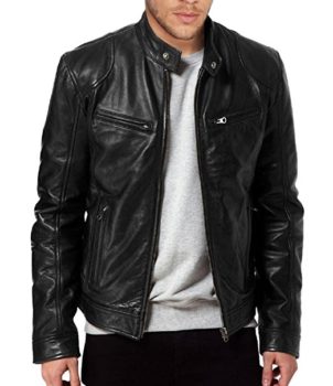 The Leather Men’s Leather Factory Jacket (SWORD)