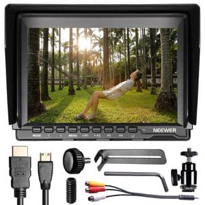 3. Neewer F100 7-inch IPS Screen Camera Monitor