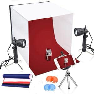 8. Emart 16 x 16 Inch Lighting Photography Studio Box Kit